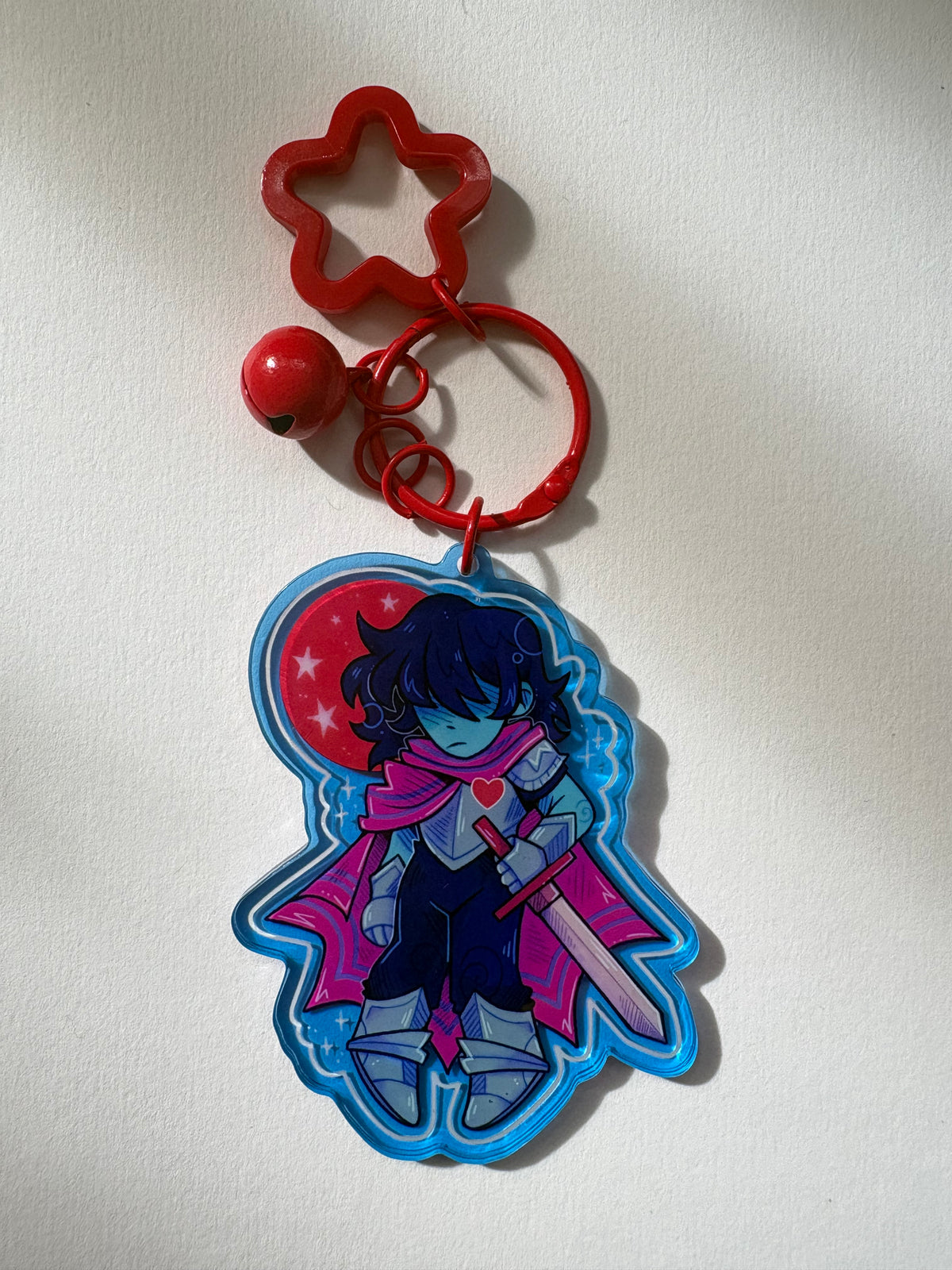 Kris - Deltarune Acrylic Keychain