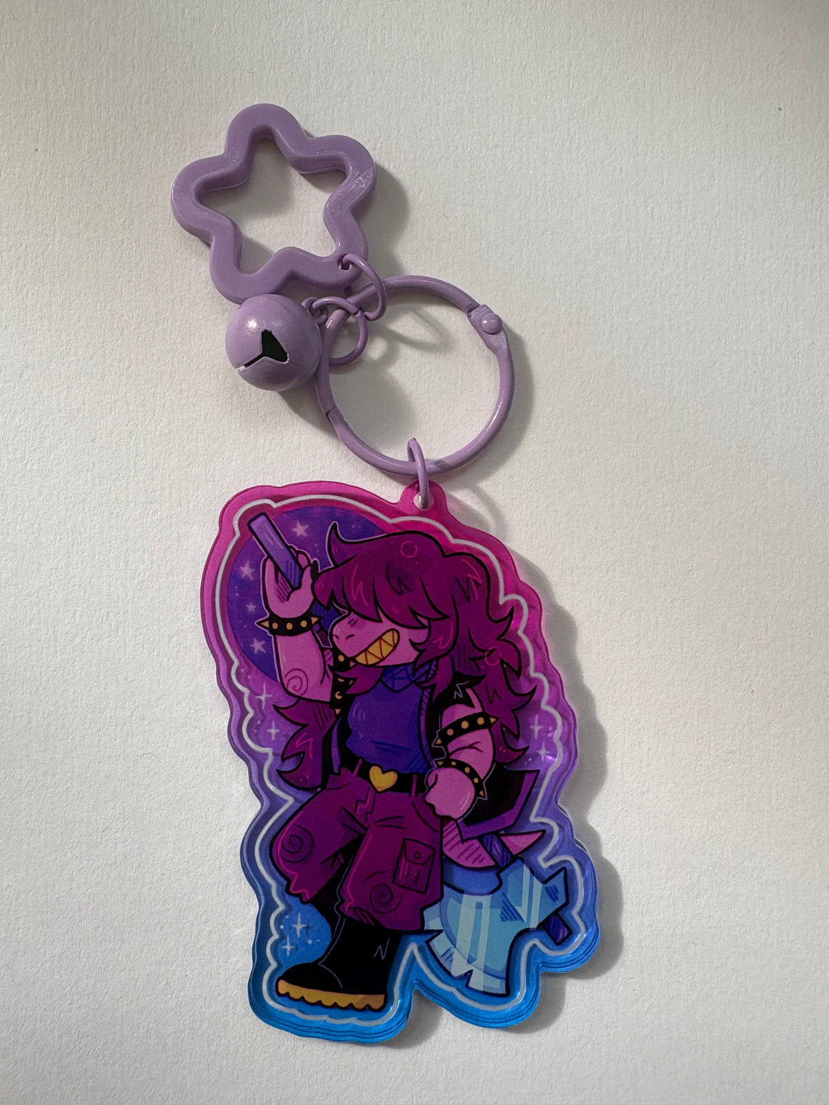 Susie - Deltarune Acrylic Keychain