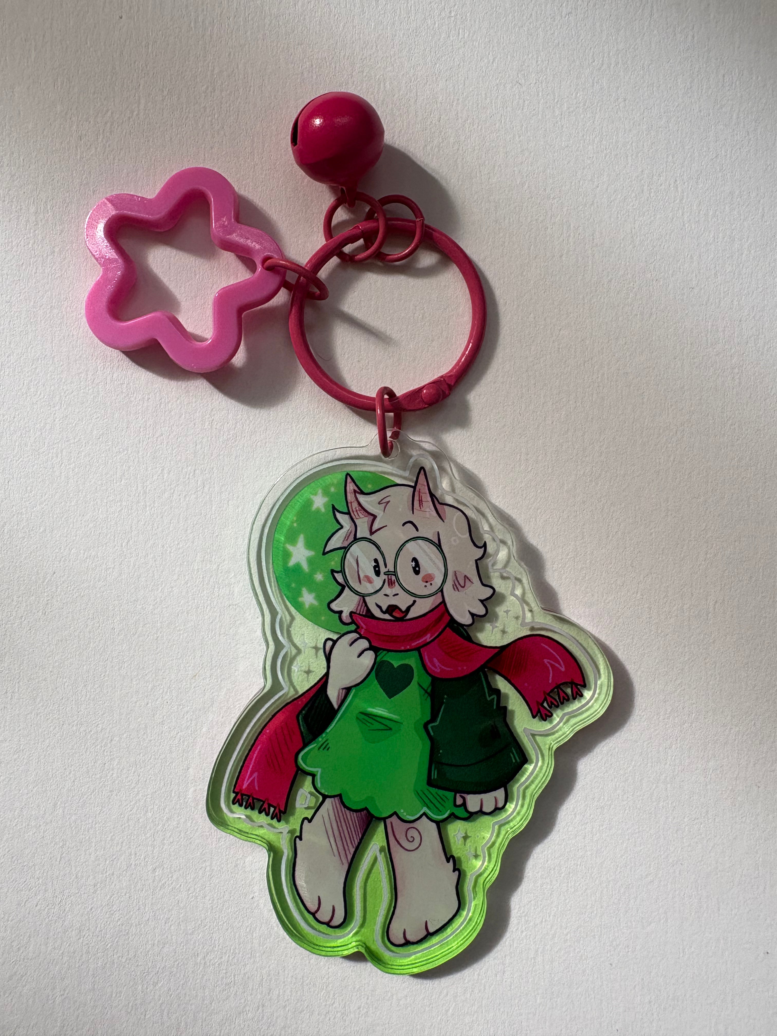 Ralsei - Deltarune Acrylic Keychain