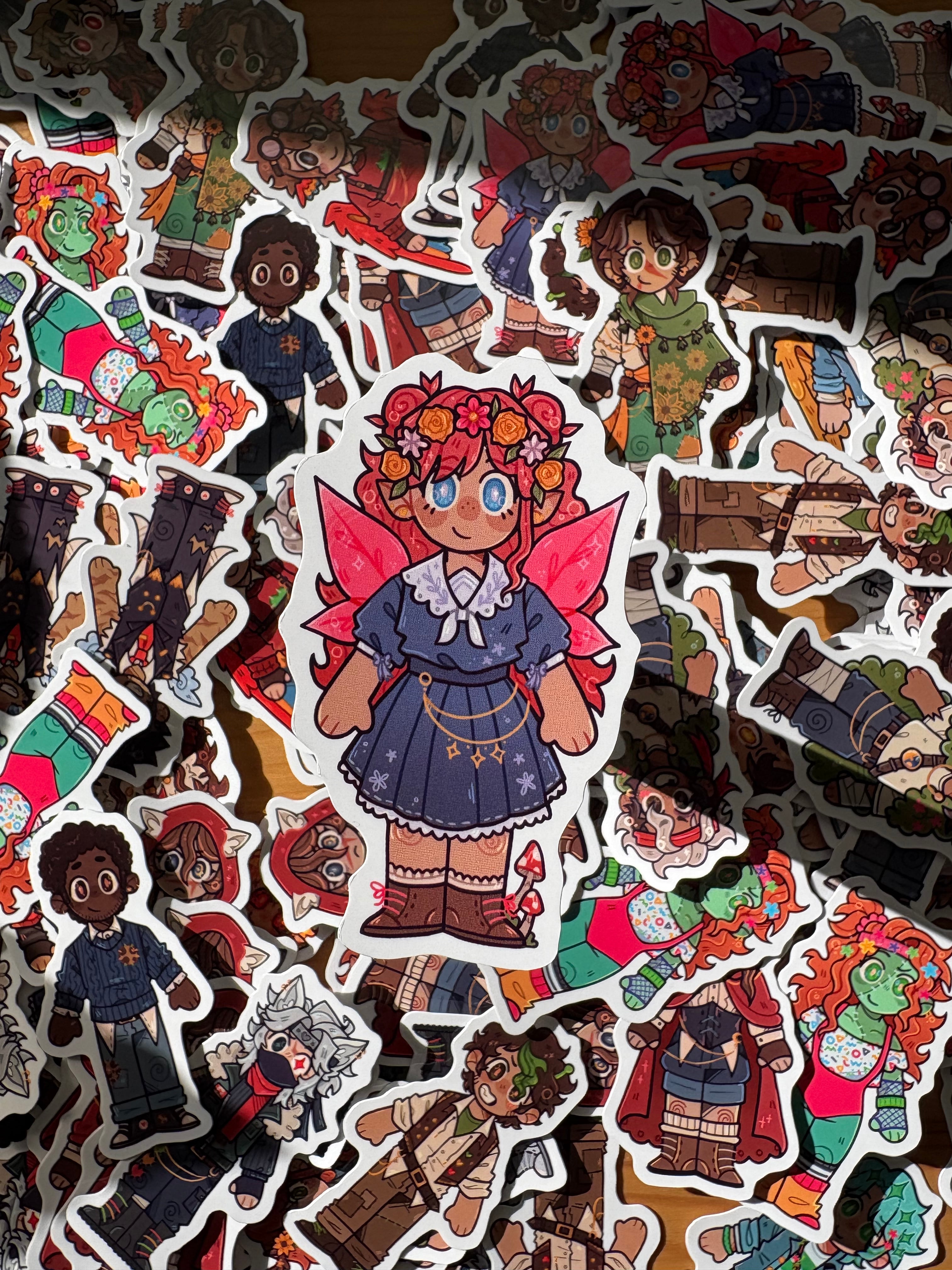 Life Series Chibi Stickers