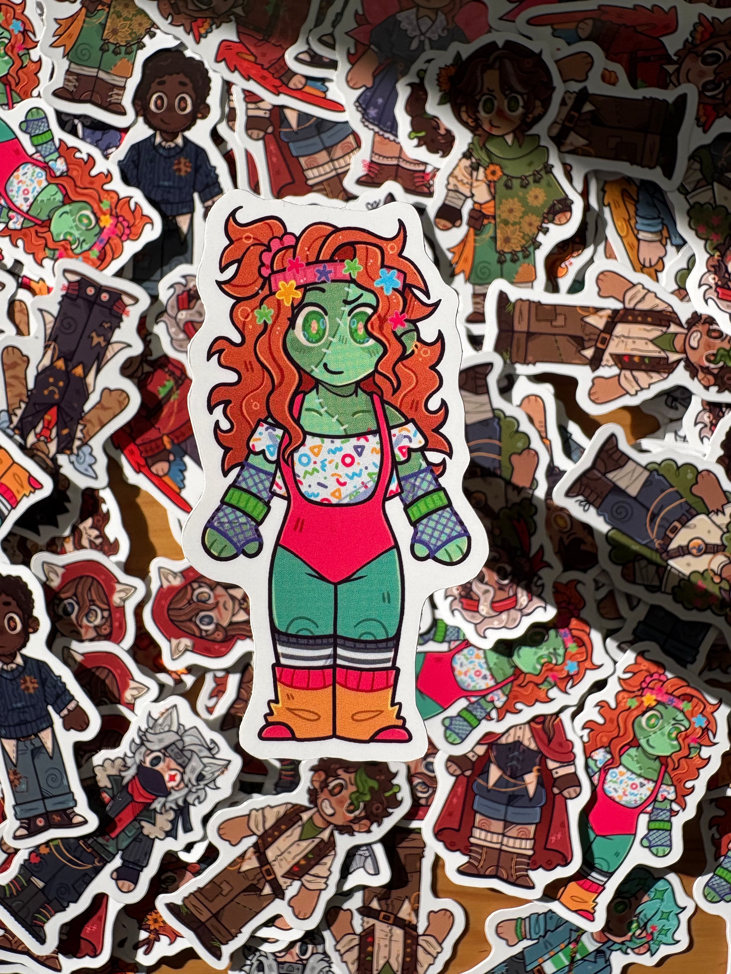 STICKER MYSTERY BAG: Chibi Life Series