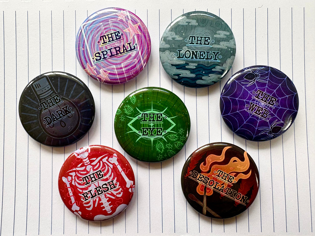 The Fears - TMA Button Pins
