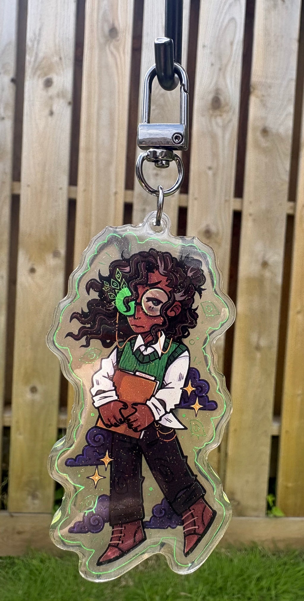 The Archivist - Acrylic Keychains