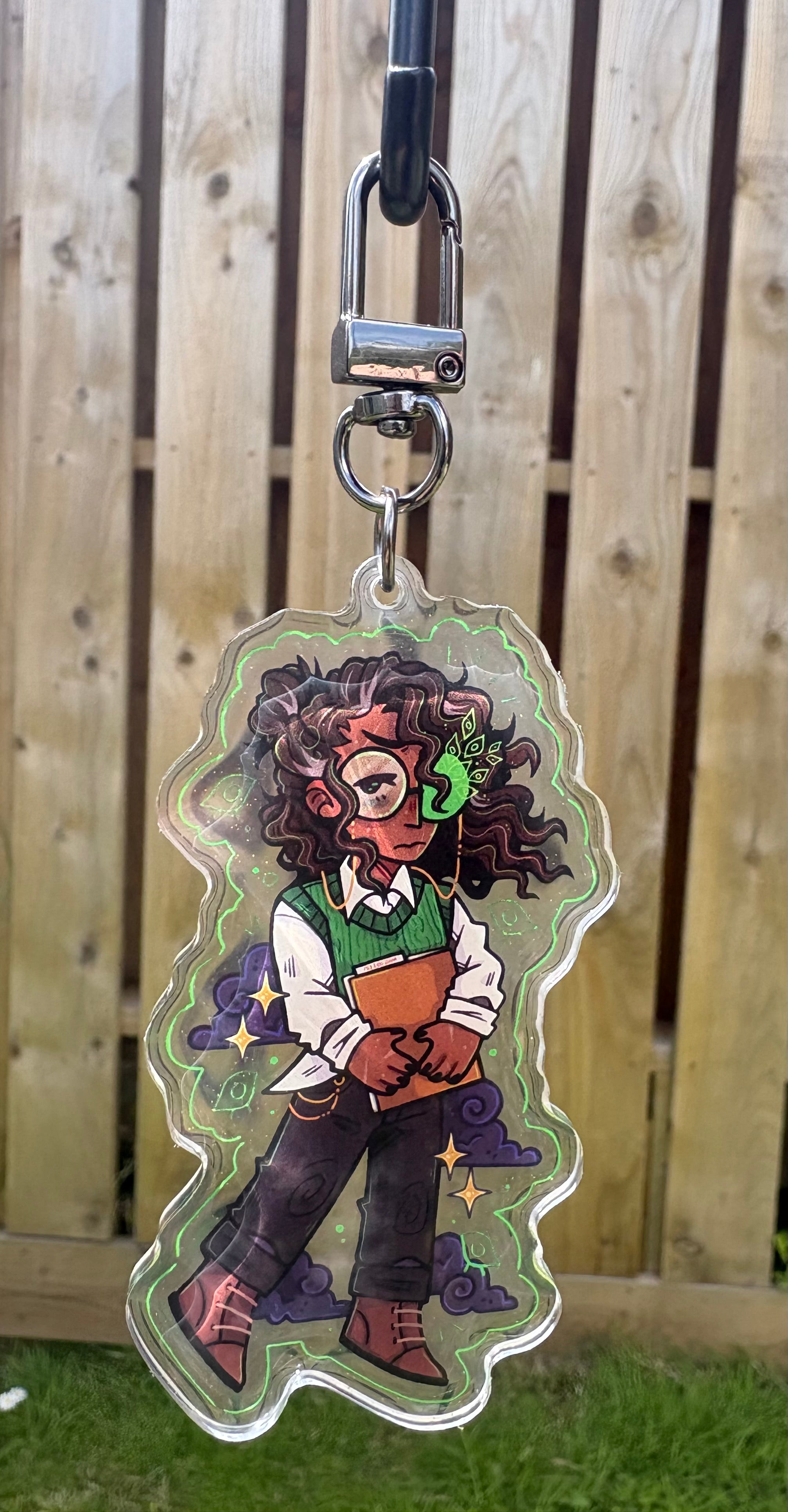 The Archivist - Acrylic Keychains