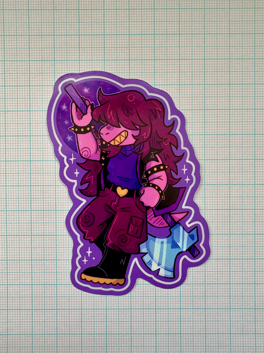 Deltarune Vinyl Sticker Collection