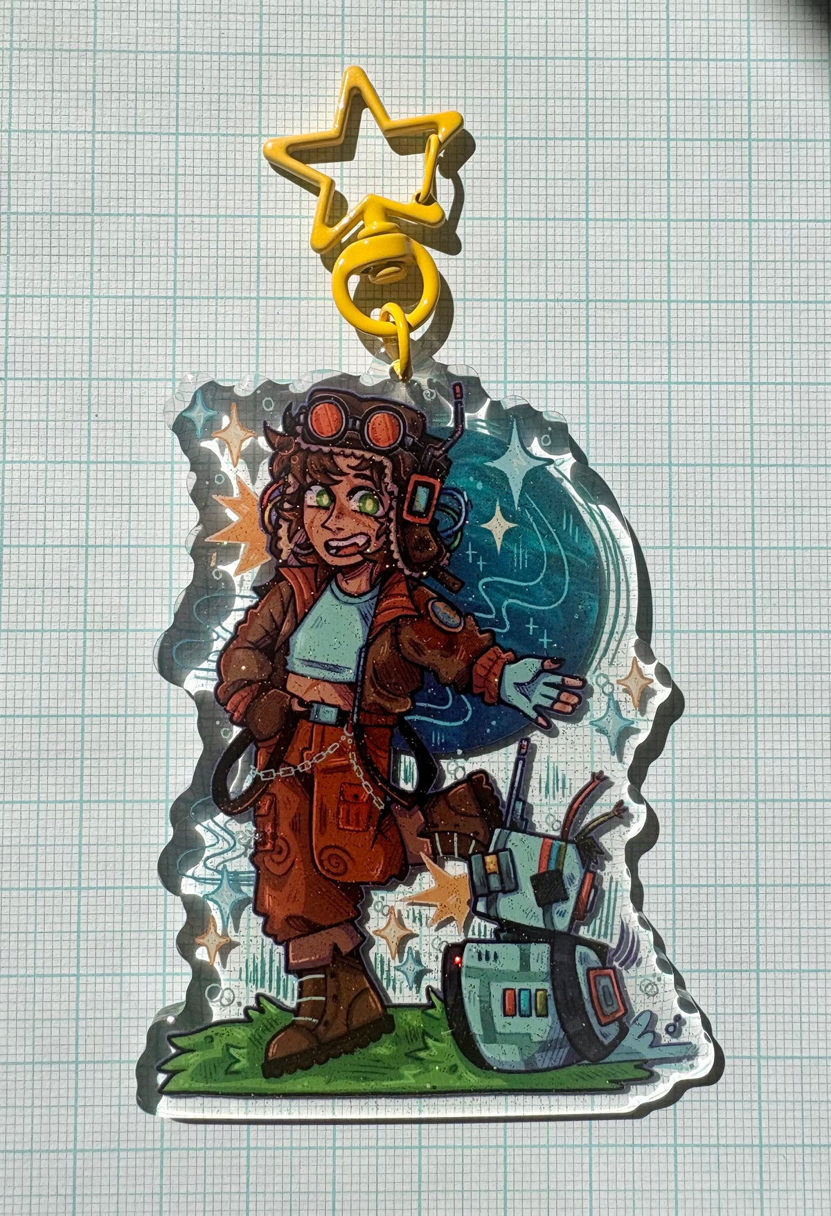 Scar - Hermitcraft 11 Acrylic Keychain