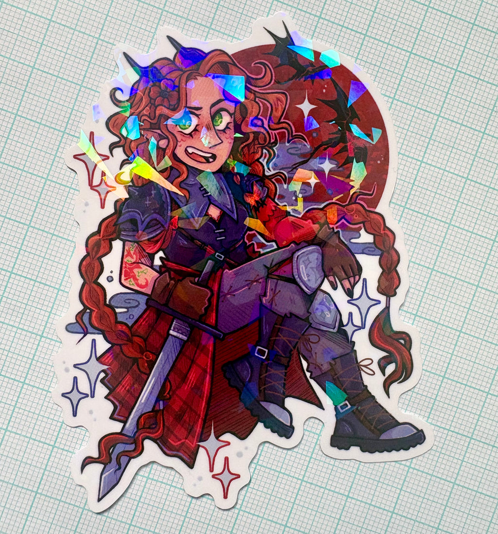 Hermitcraft 11 Holographic Stickers