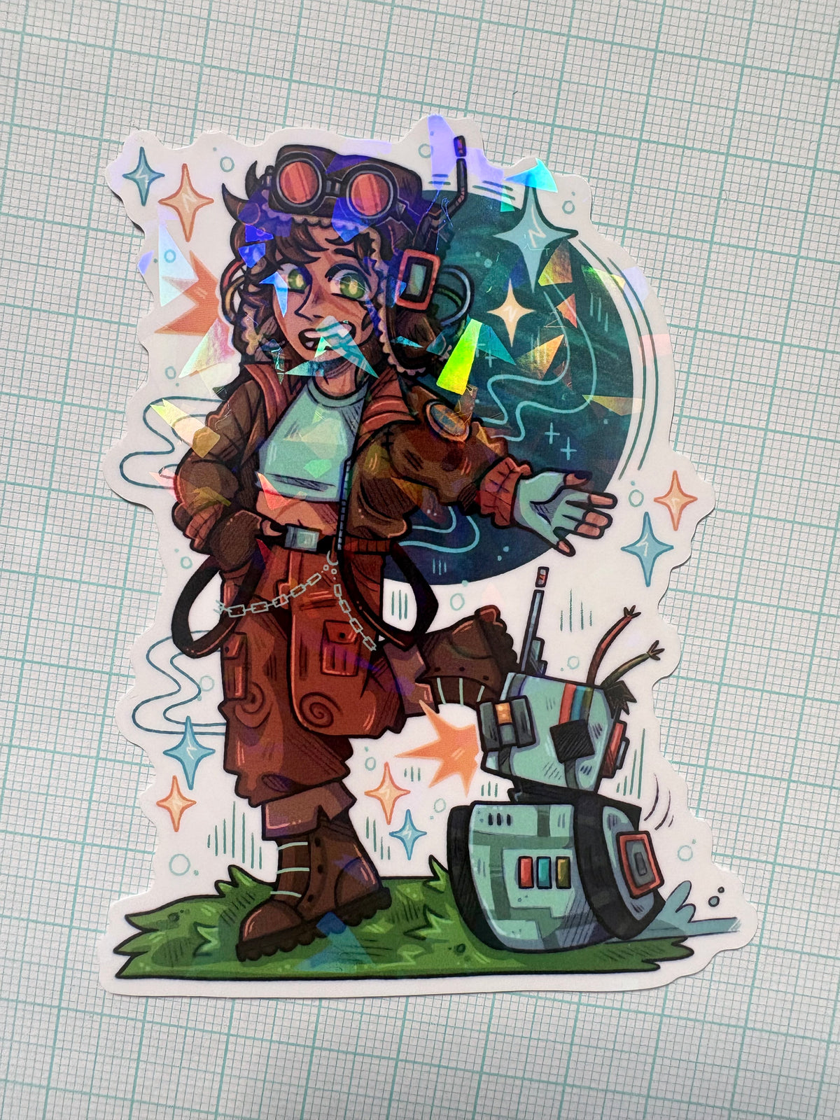 Hermitcraft 11 Holographic Stickers