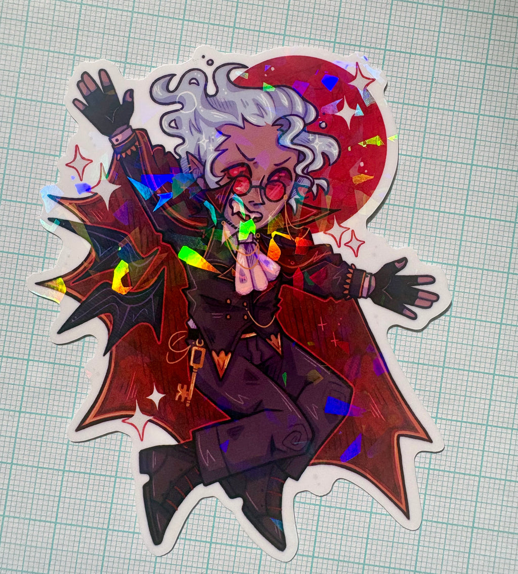 Hermitcraft 11 Holographic Stickers