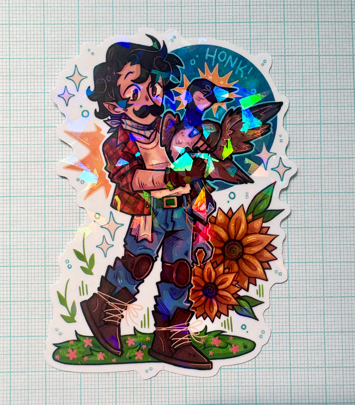 Hermitcraft 11 Holographic Stickers