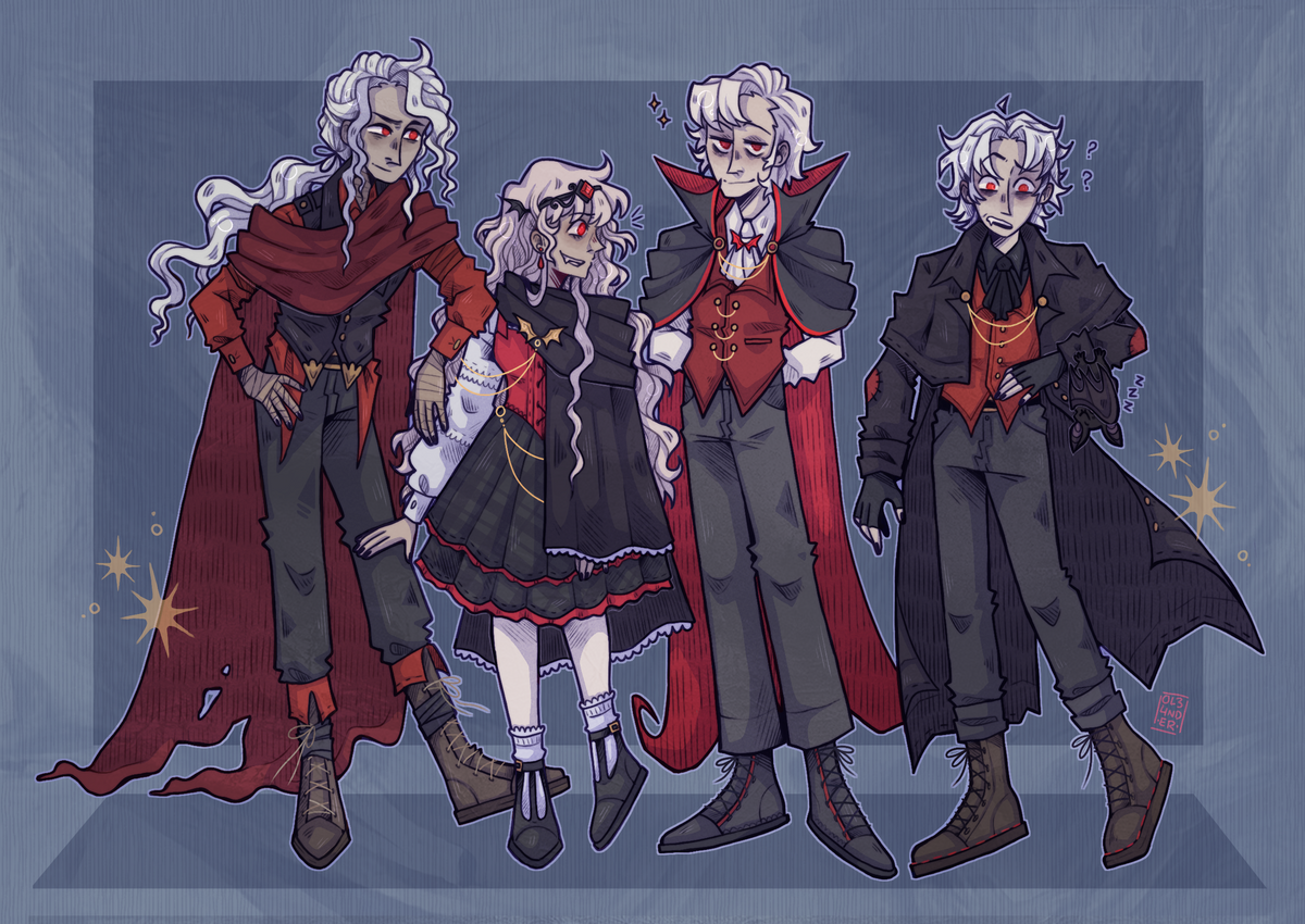 The Coven - A5 Vampires SMP Print