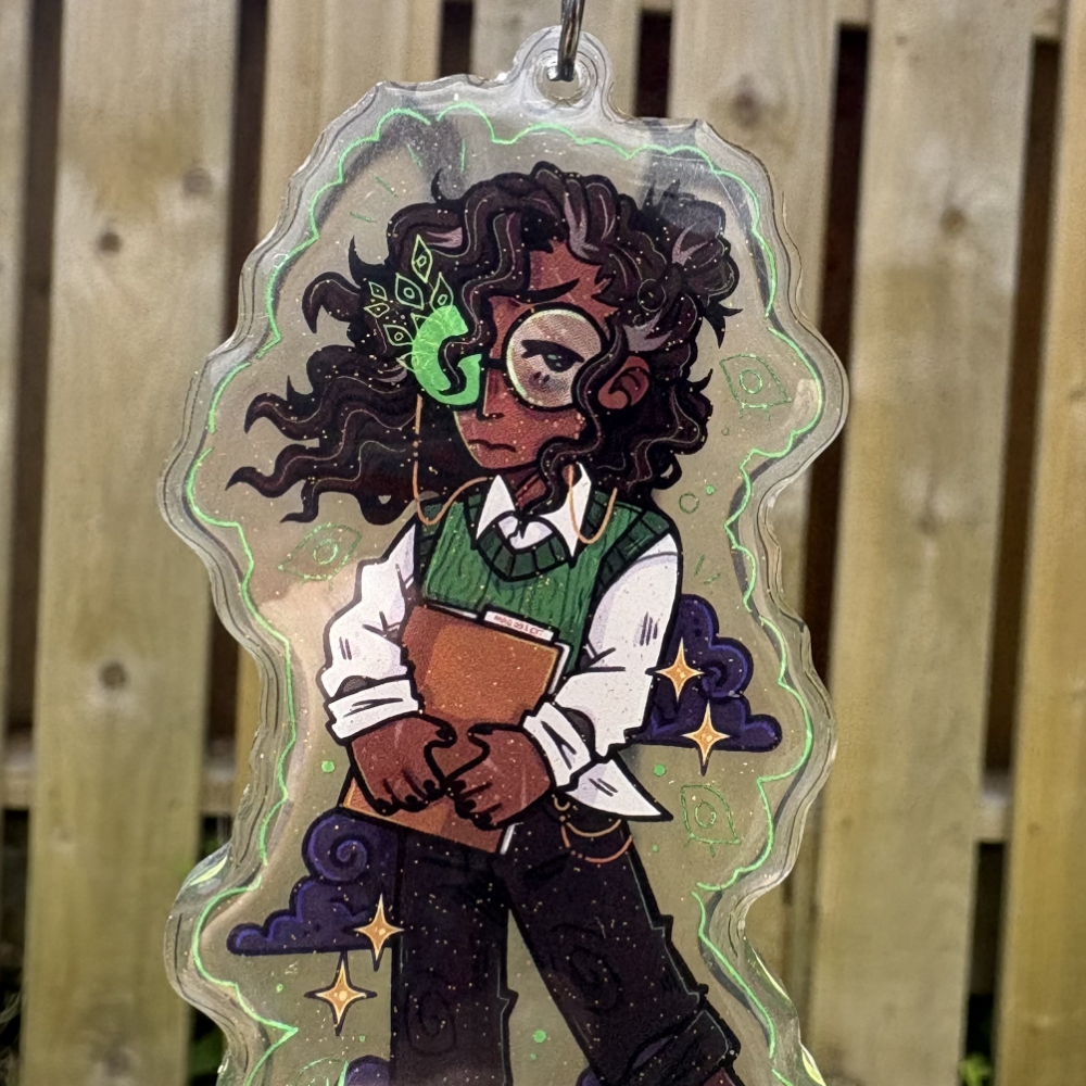 The Archivist - Acrylic Keychains